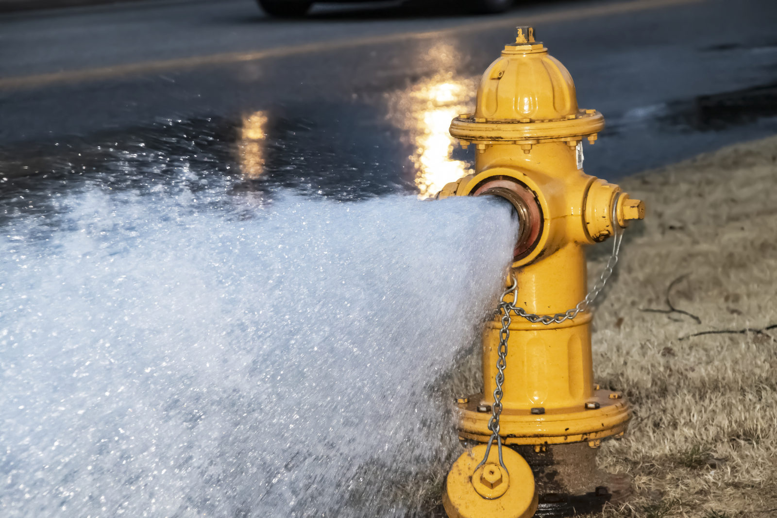 Open Hydrant